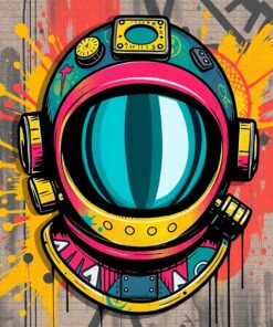 Diver Helmet Paint Numbers