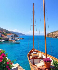 Island Sailing Paint Numbers