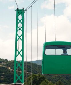 Vintage Green Suspension Cables Paint By Numbers