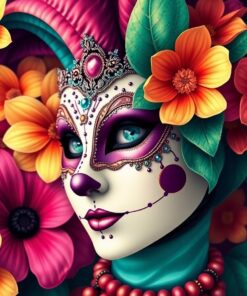 Paradise Bloom Paint Numbers