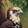 Eagle Portrait Paint Numbers