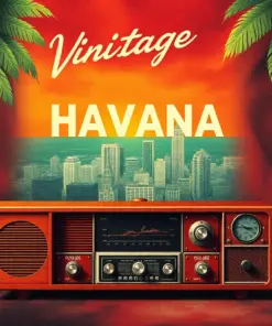 Vintage Havana Broadcast Paint By Numbers