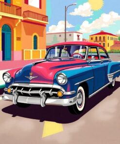 Cubist Cruiser Paint Numbers