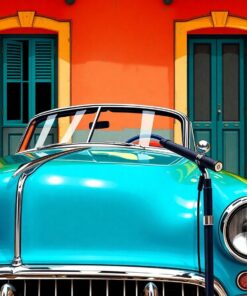 Vintage Havana Detective Mic Paint By Numbers