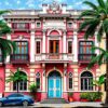 Vintage Havana Mansion Facade Paint By Numbers