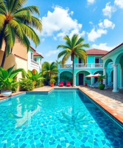 Pool Mosaics Paint Numbers