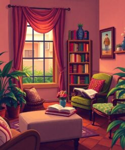 Reading Nook Paint Numbers