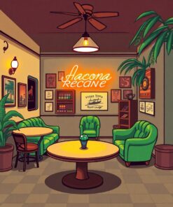 Record Lounge Paint Numbers