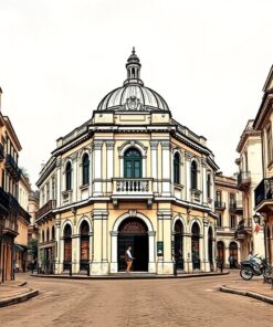 Vintage Havana Sepia Sketch Paint By Numbers