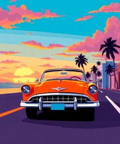 Sunset Drive Paint Numbers