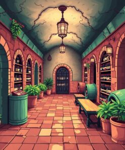 Wine Vault Paint Numbers