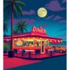 Diner Nights Paint Numbers