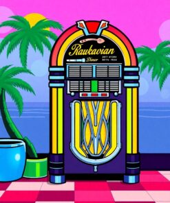 Diner Tune Paint Numbers