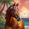 Vintage Hawaiian Mare Paint By Numbers