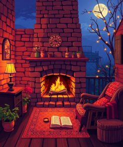 Monsoon Glow Paint Numbers