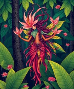 Heliconia Spirit Paint Numbers