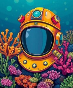 Coral Garden Paint Numbers