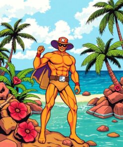 Tropical Shore Paint Numbers