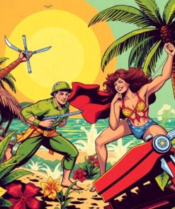 Tropical Clash Paint Numbers