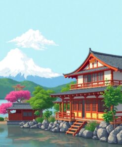 Hideaway Okinawa Paint Numbers