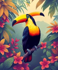 Canopy Toucan Paint Numbers