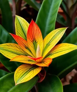 Vintage Hillstar Bromeliad Bloom Paint By Numbers