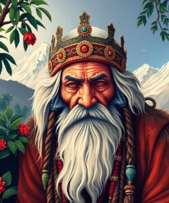 Vintage Himalayan Jungle Elder Paint By Numbers