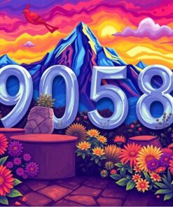 Botanical Glamour Paint Numbers