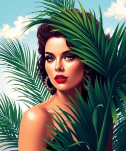 Palm Portrait Paint Numbers