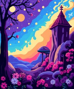 Palm Shades Paint Numbers