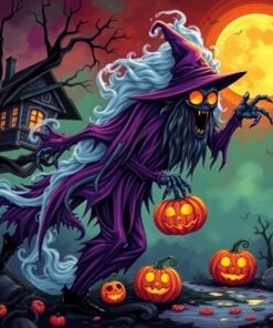 Vintage Hurricane Specter Paint By Numbers