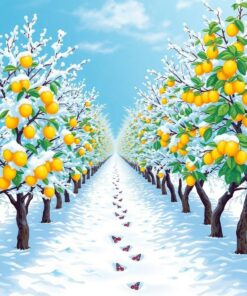 Lemon Orchard Paint Numbers