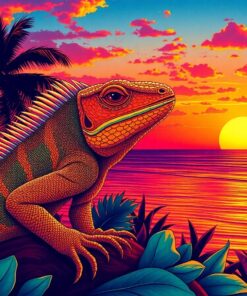 Sunset Glow Paint Numbers