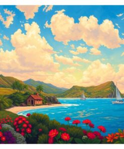 Island Heat Paint Numbers