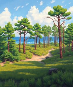 Pine Coast Paint Numbers