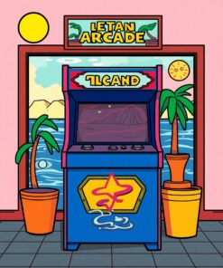 Island Arcade Paint Numbers