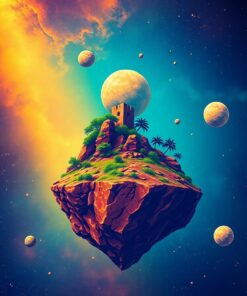 Island Asteroid Paint Numbers