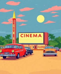 Cinema Poster Paint Numbers