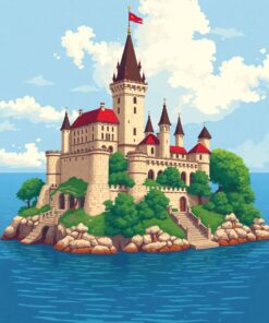 Island Citadel Paint Numbers