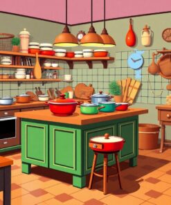 Island Cookware Paint Numbers