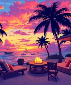 Dusk Celebration Paint Numbers