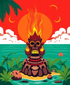 Flame Ritual Paint Numbers