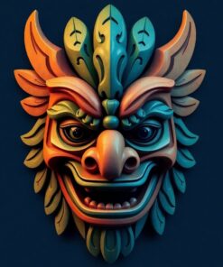 Guardian Mask Paint Numbers