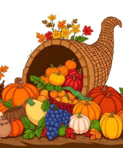 Harvest Spread Paint Numbers