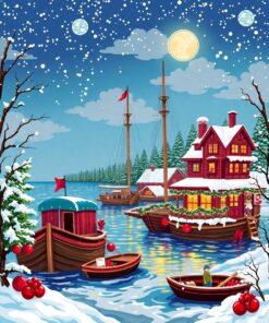 Holiday Voyage Paint Numbers