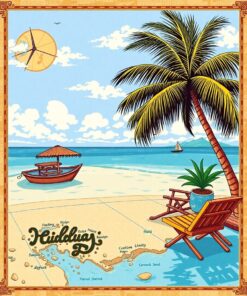 Map Desk Paint Numbers