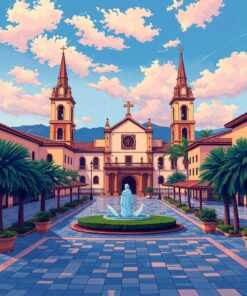 Mission Plaza Paint Numbers