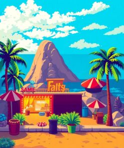 Movie Tickets Paint Numbers