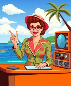 News Anchor Paint Numbers