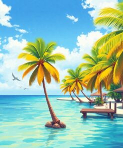 Palm Shores Paint Numbers